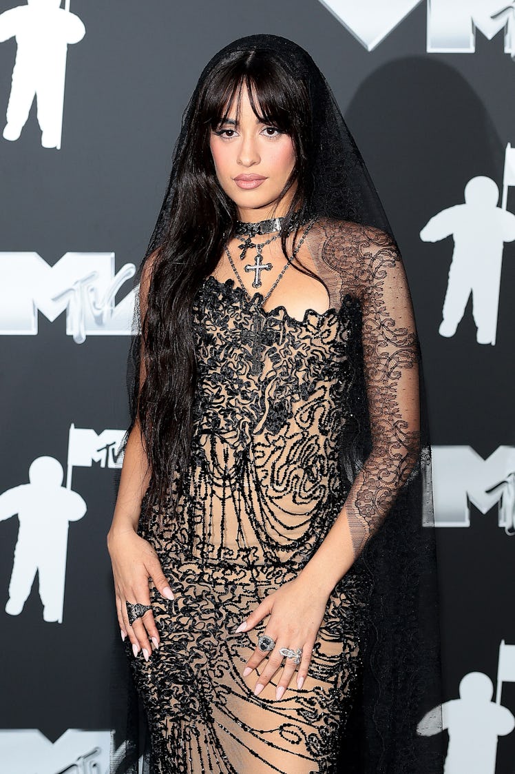 ELMONT, NEW YORK - SEPTEMBER 11: Camila Cabello attends the 2024 MTV Video Music Awards at UBS Arena...