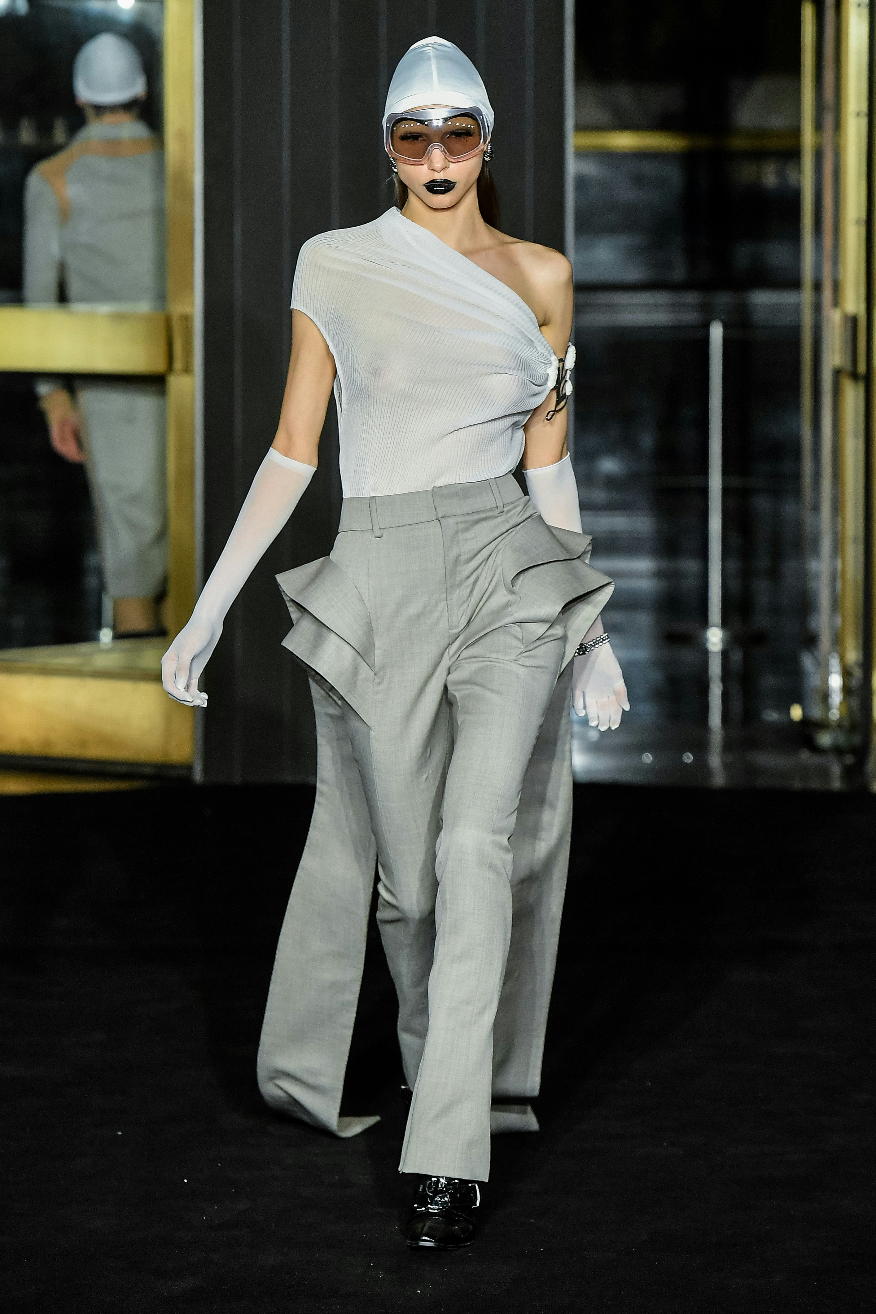 Model on the runway at Luar RTW Spring 2025 as part of New York Ready to Wear Fashion Week held at R&hellip;