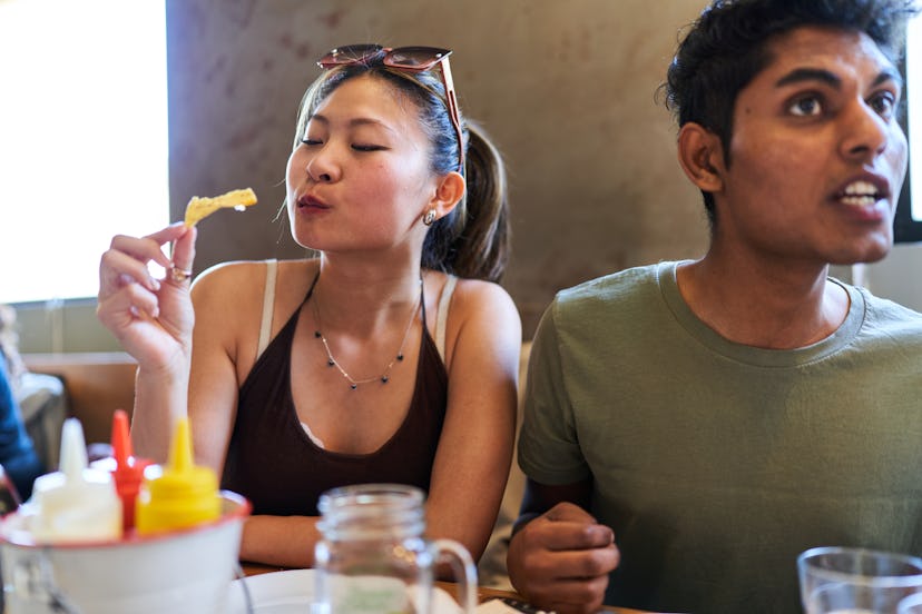 Aries loves comfort foods like nachos.