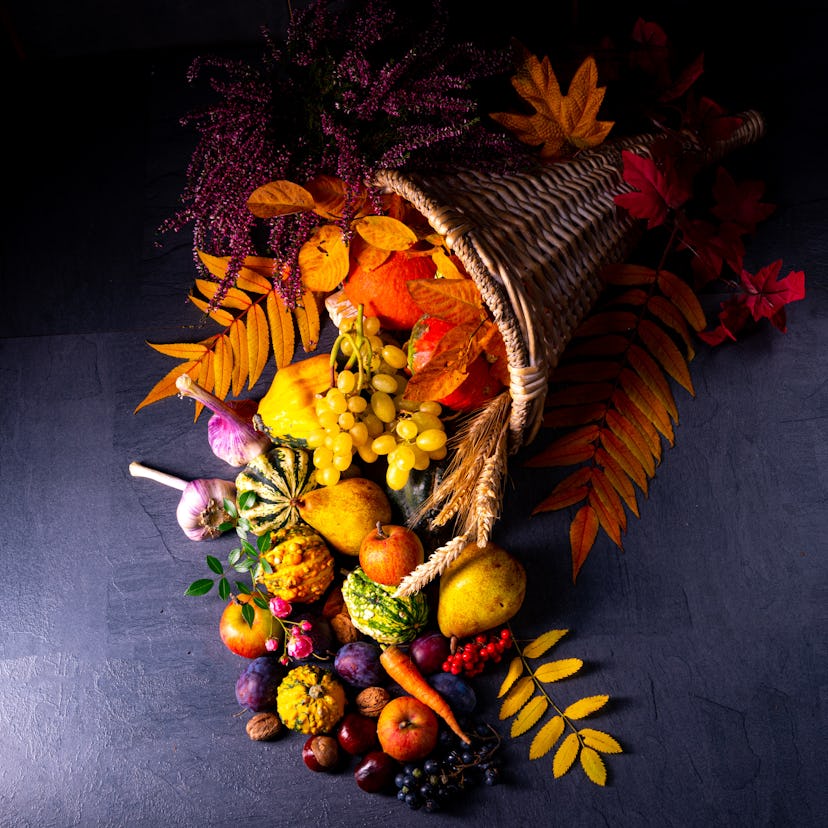 Cornucopia’s can represent abundance during the fall equinox
