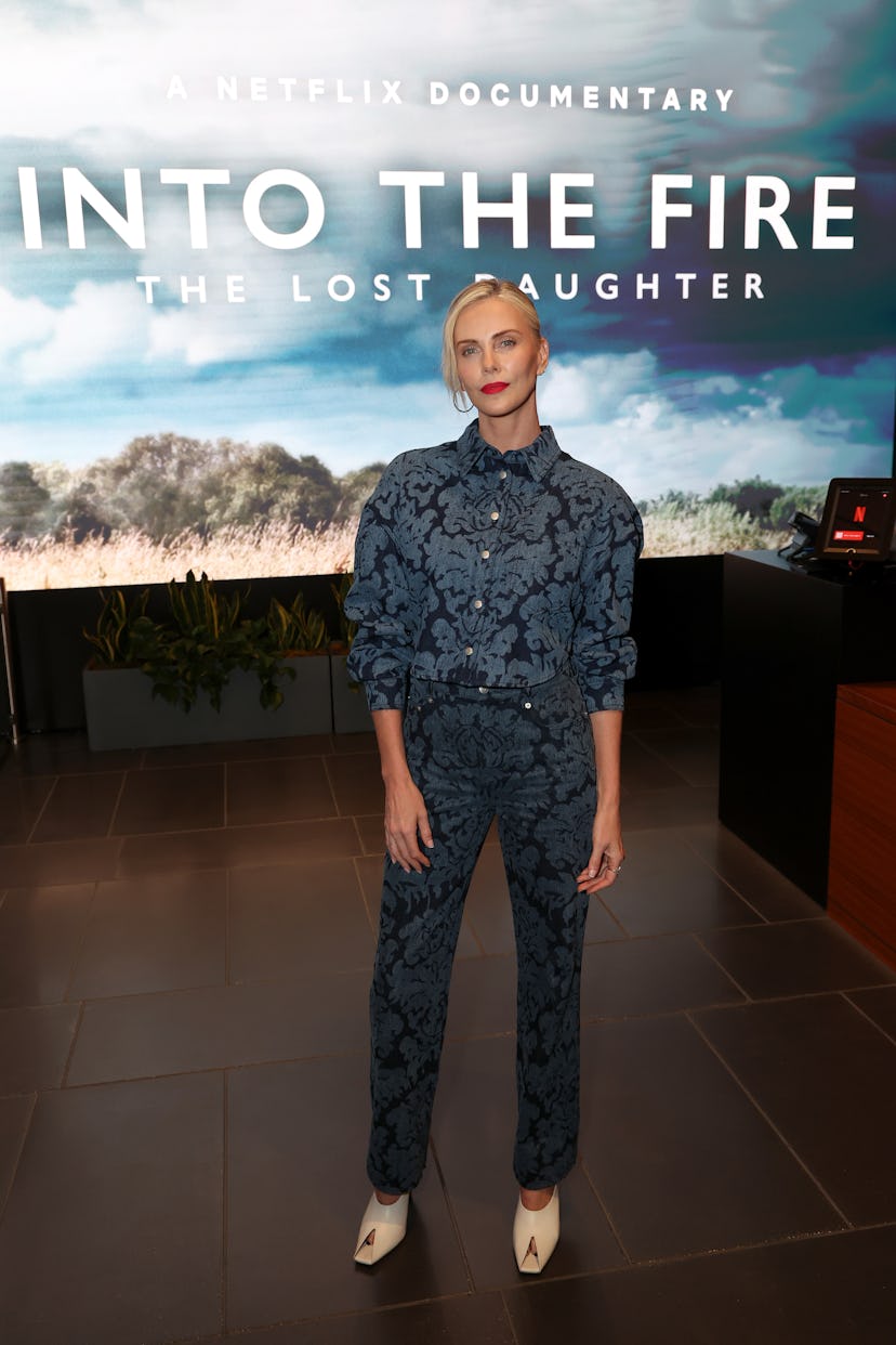Charlize Theron attends Netflix's "Into the Fire: The Lost Daughter" special screening at Netflix's ...