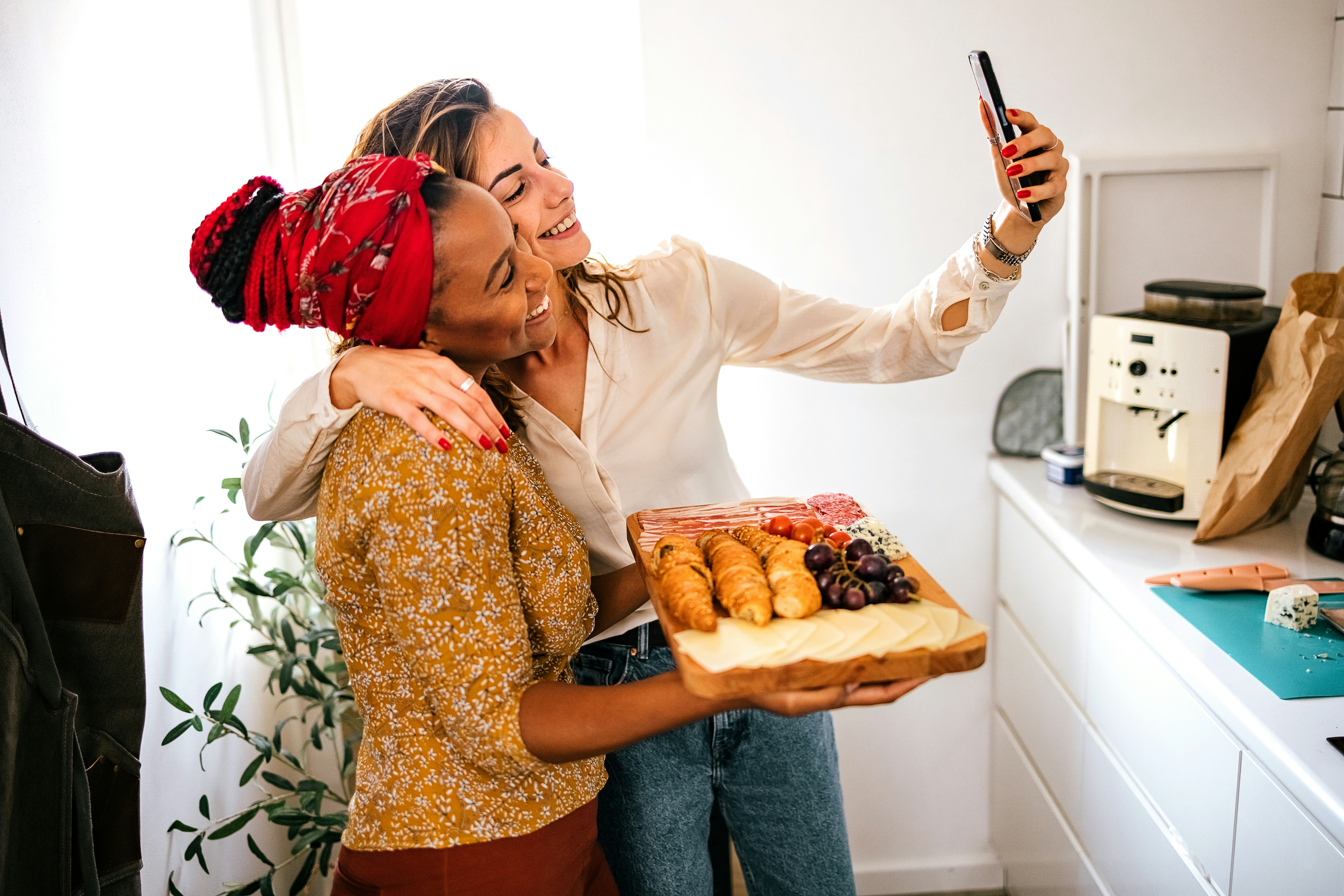 Aquarius' comfort food is a big cheese board.