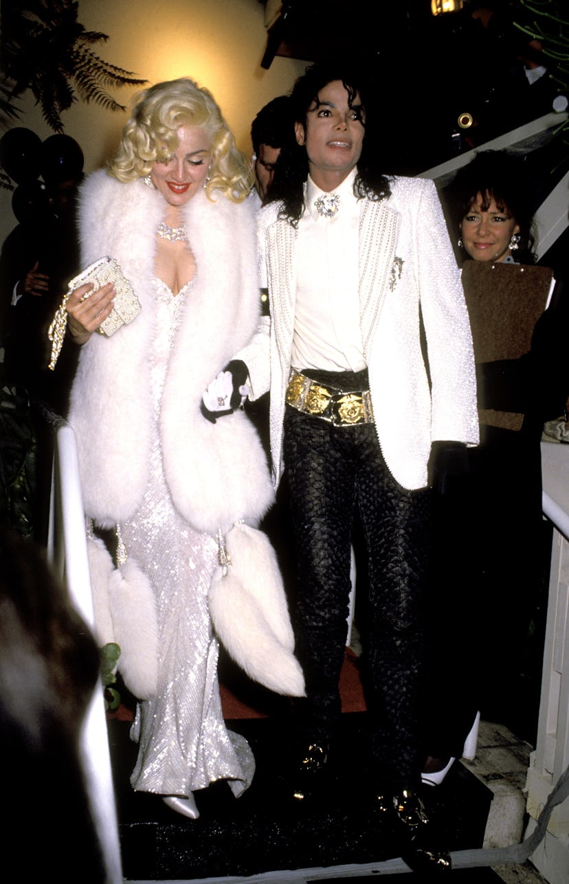 Madonna and Michael Jackson (Photo by Ron Galella/Ron Galella Collection via Getty Images)