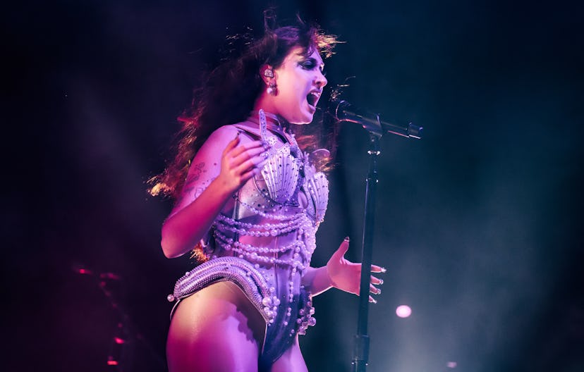 Chappell Roan performs live.