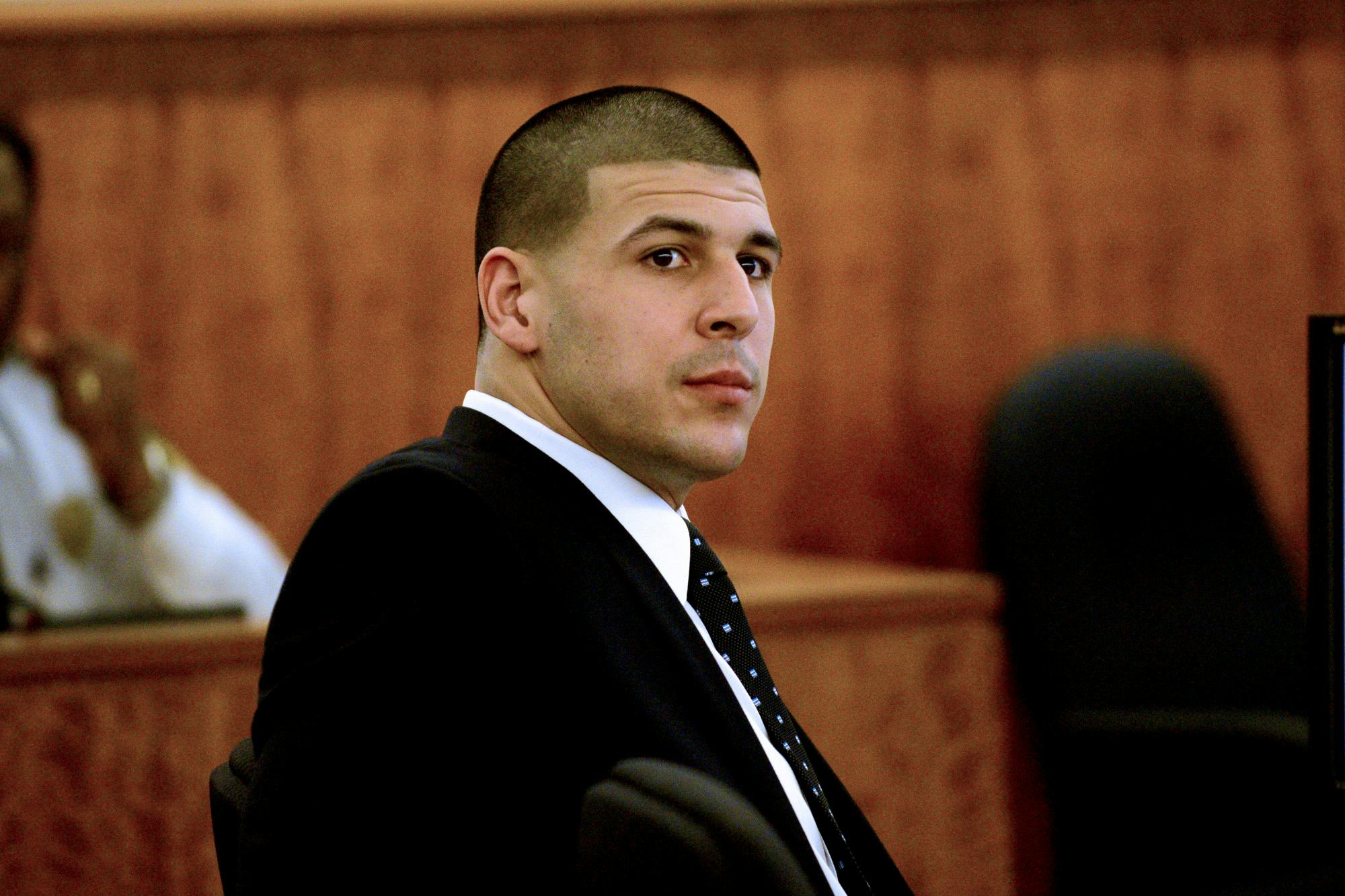 (Fall River, MA, 04/06/15). Aaron Hernandez trial continues at Bristol County Superior Court. Hernan&hellip;