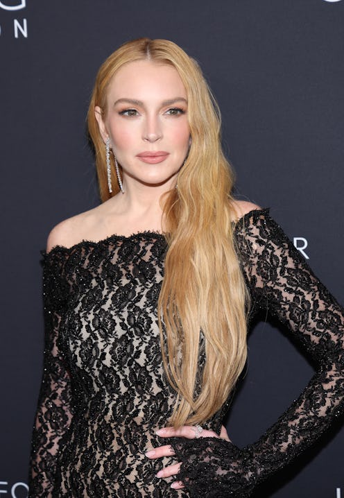 Lindsay Lohan hair color 2024