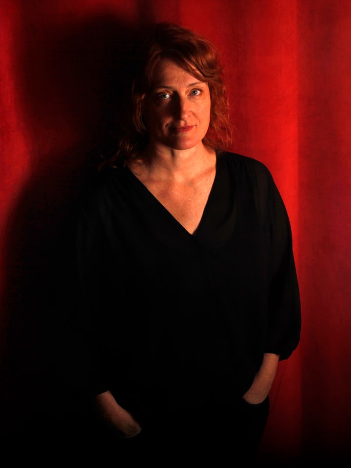 LOS ANGELES, CA - NOVEMBER 10, 2014: "The Babadook" horror film writer-director Jennifer Kent Strat...