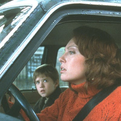 Something Harrowing And Unexplainable Is Happening To 8-Year-Old Cole Sear (Haley Joel Osment, Left) Which His Mother Lynn (Toni Collette, Right) Is Unable To Comprehend, In Hollywood Pictures' And Spyglass Entertainment Group's Chilling Psychological Thriller, "The Sixth Sense." 1999 Spyglass Entertainment Gourp, Lp. All Rights Reserved. (Photo By Getty Images)