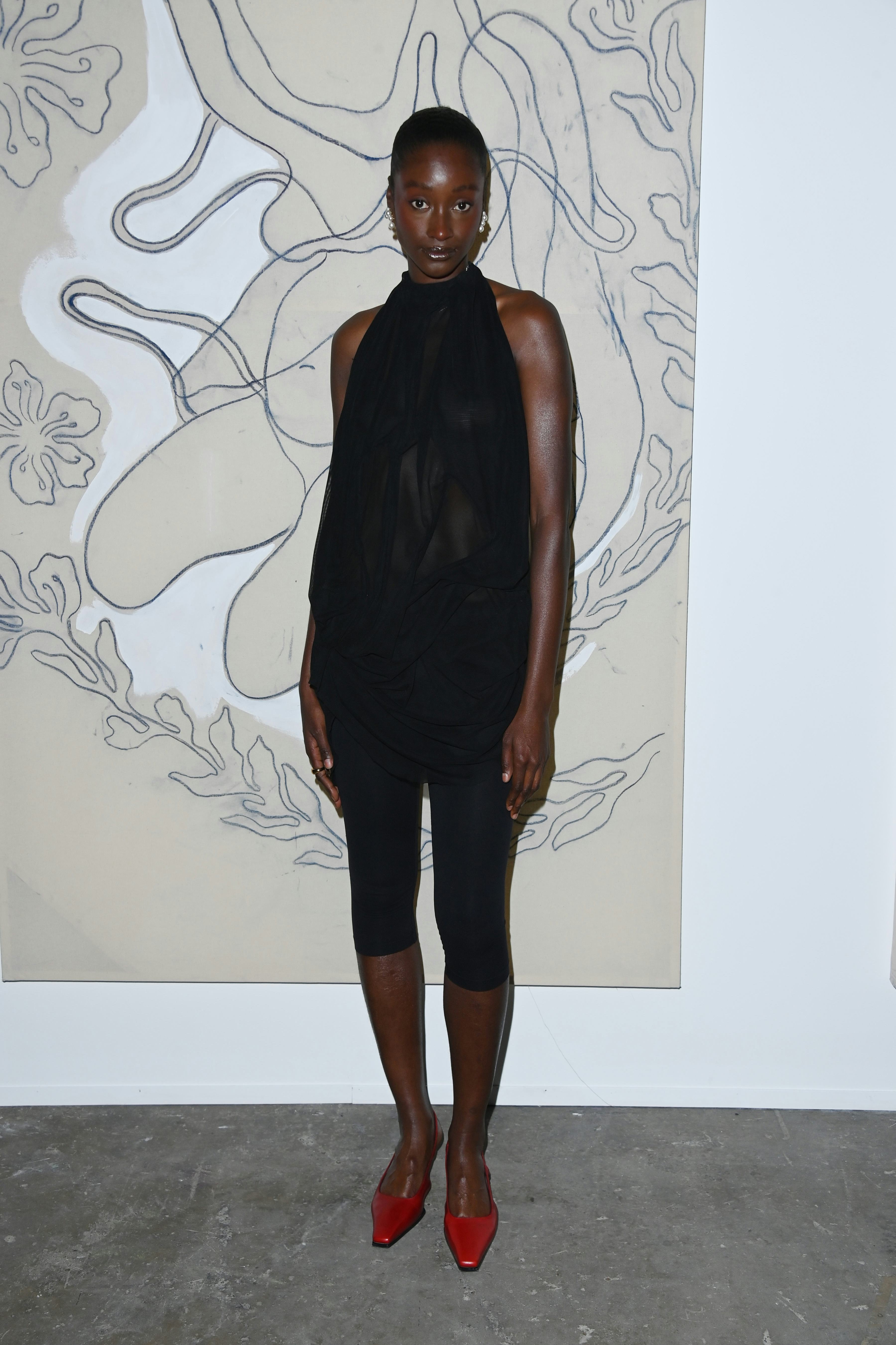 LONDON, ENGLAND - SEPTEMBER 13: Sienna King attends the Di Petsa show during London Fashion Week Sep&hellip;