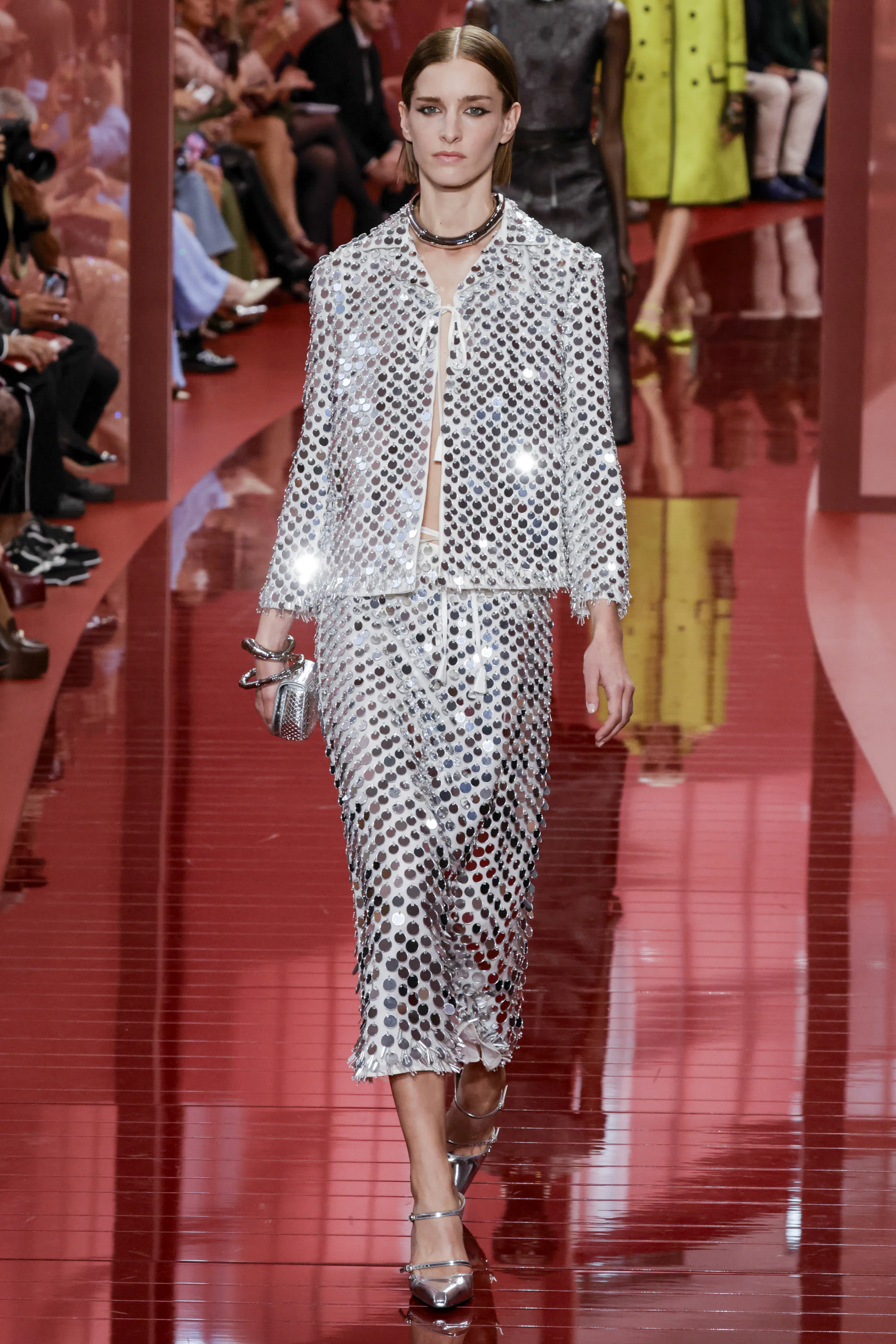 Gucci's Spring/Summer 2025 Show Brought '60s Mod Style To Present Day