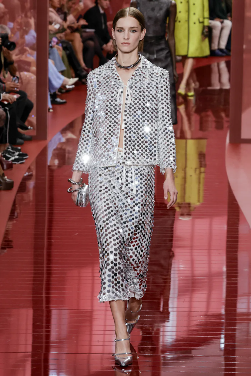 Gucci's Spring/Summer 2025 Show Brought '60s Mod Style To Present Day