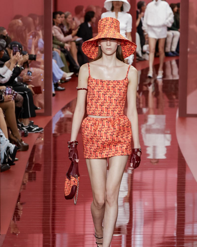 Gucci's Spring/Summer 2025 Show Brought '60s Mod Style To Present Day