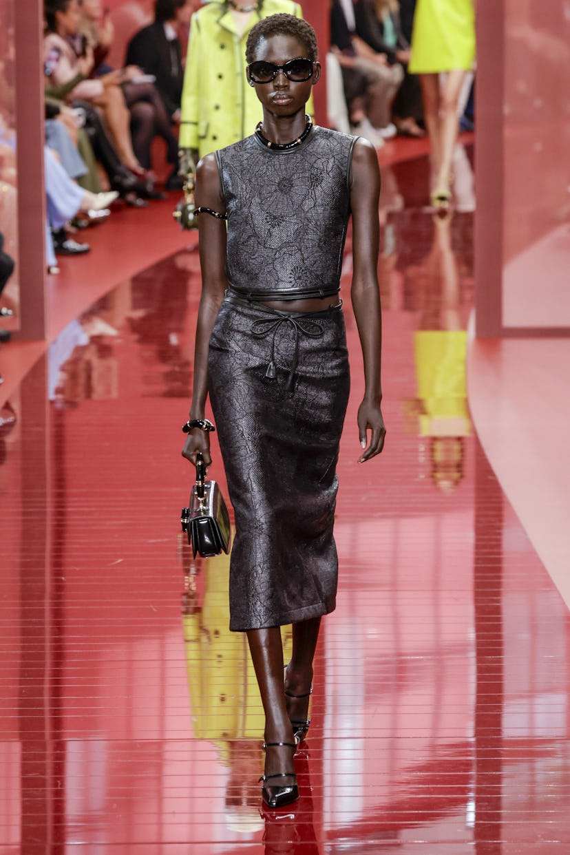 Gucci's Spring/Summer 2025 Show Brought '60s Mod Style To Present Day