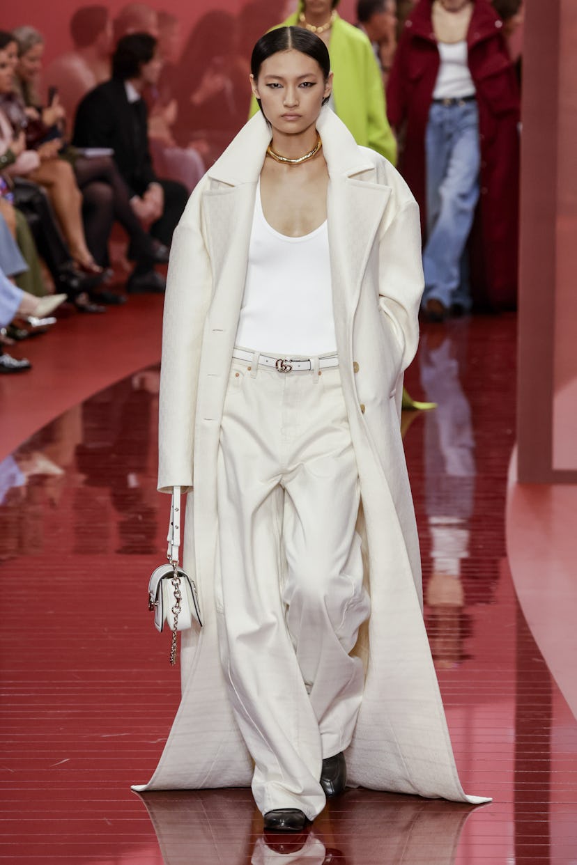 Gucci's Spring/Summer 2025 Show Brought '60s Mod Style To Present Day