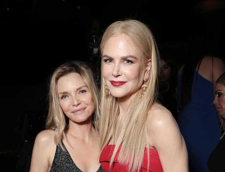 BEVERLY HILLS, CALIFORNIA - JANUARY 05: 77th ANNUAL GOLDEN GLOBE AWARDS -- Pictured: (l-r) Michelle ...