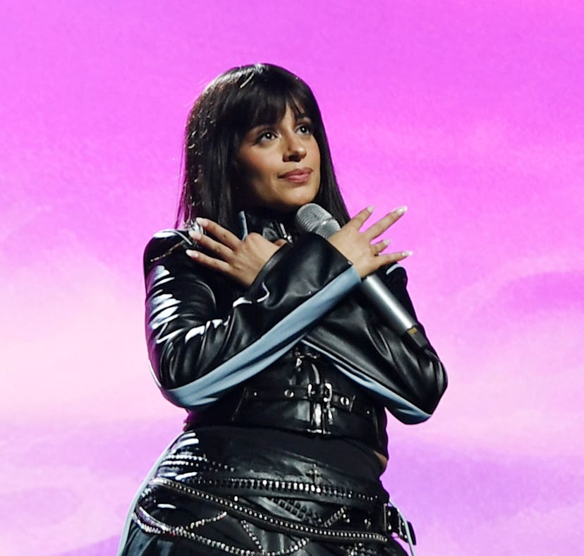 Camila Cabello left the word "taste" out of her "Señorita" performance, possibly shading Sabrina Car...