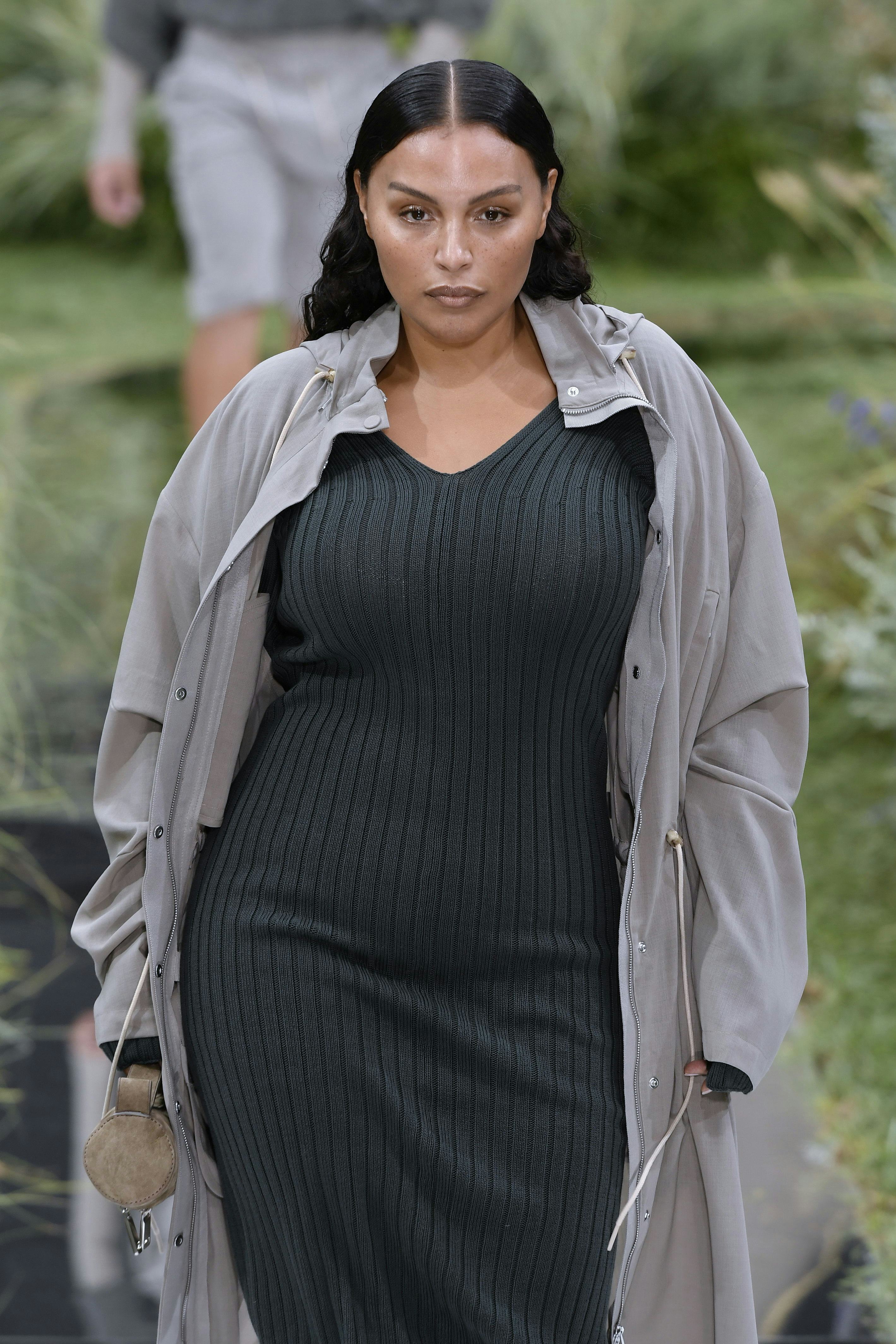 Slicked-back hair with greasy roots were spotted at Milan Fashion Week S/S 2025.