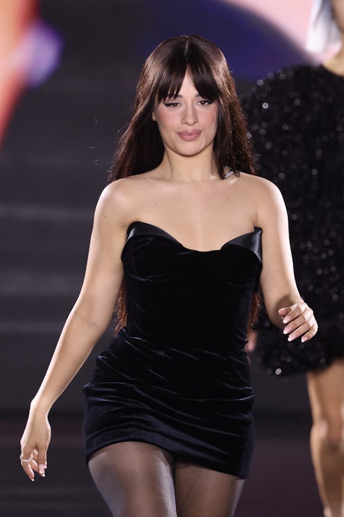 Camila Cabello walks the runway during "Le Défilé L'Oréal Paris – Walk Your Worth" Womenswear Spring...