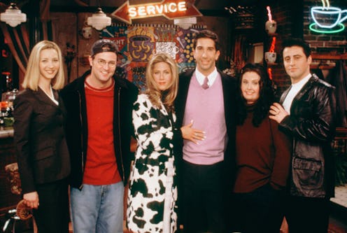 The 'Friends' cast in the 2000 episode "The One That Could Have Been"