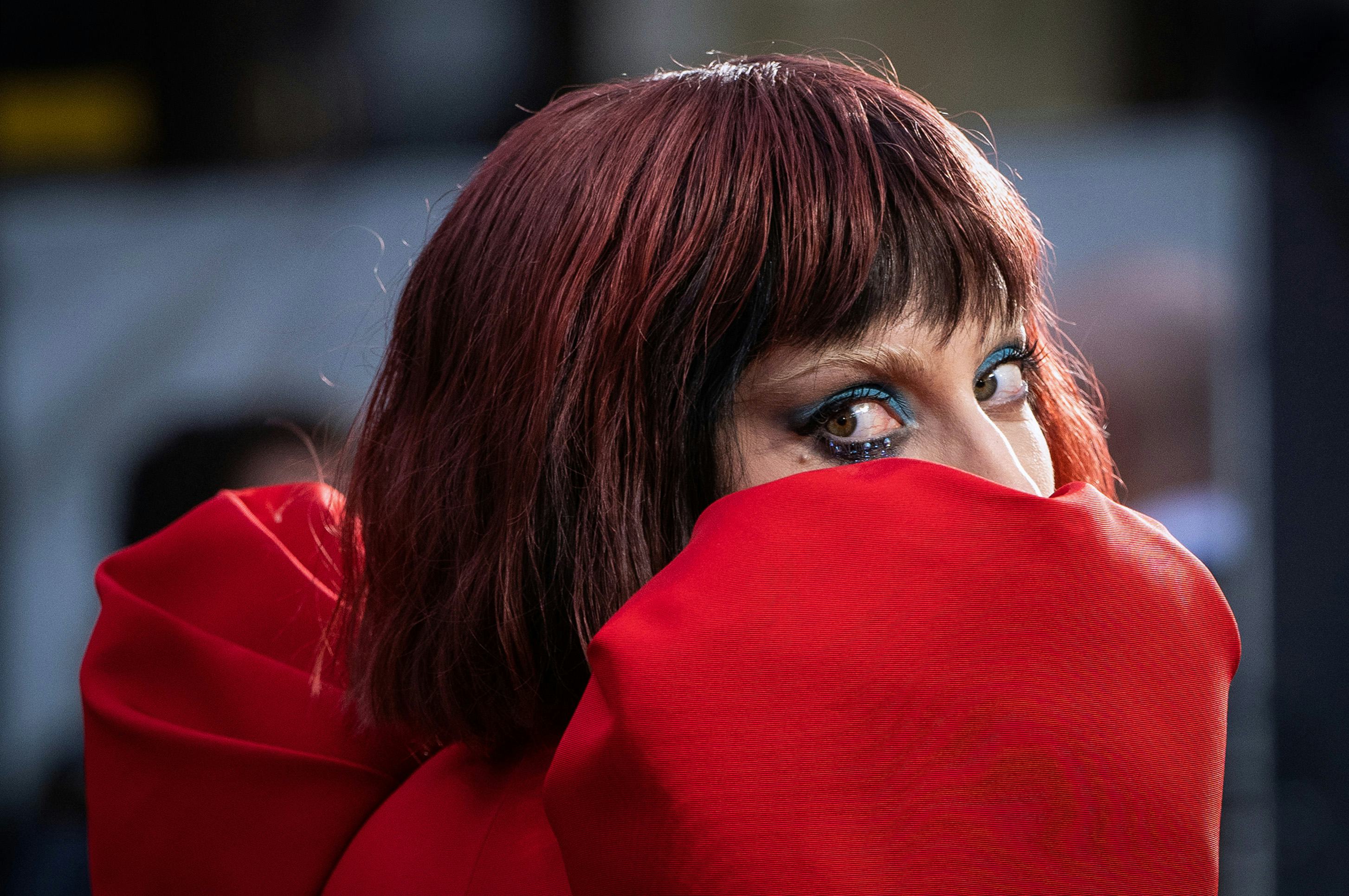 Lady Gaga attends the UK Premiere of &ldquo;Joker: Folie à Deux,&rdquo; which inspired her new album, &lsquo;Harlequin&hellip;