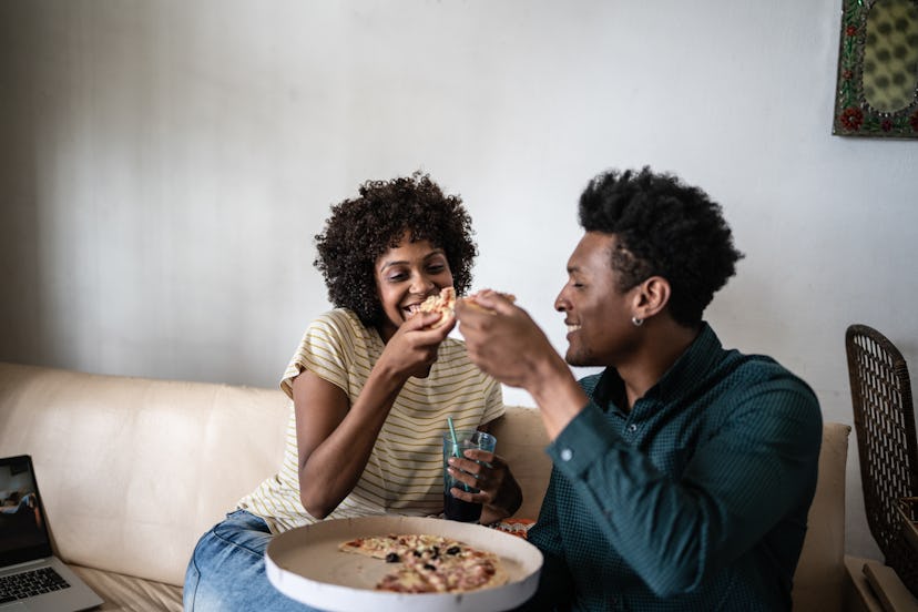 Libras like pizza because it allows them to share.