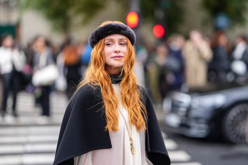 paris fashion week spring/summer 2025 copper hair trend