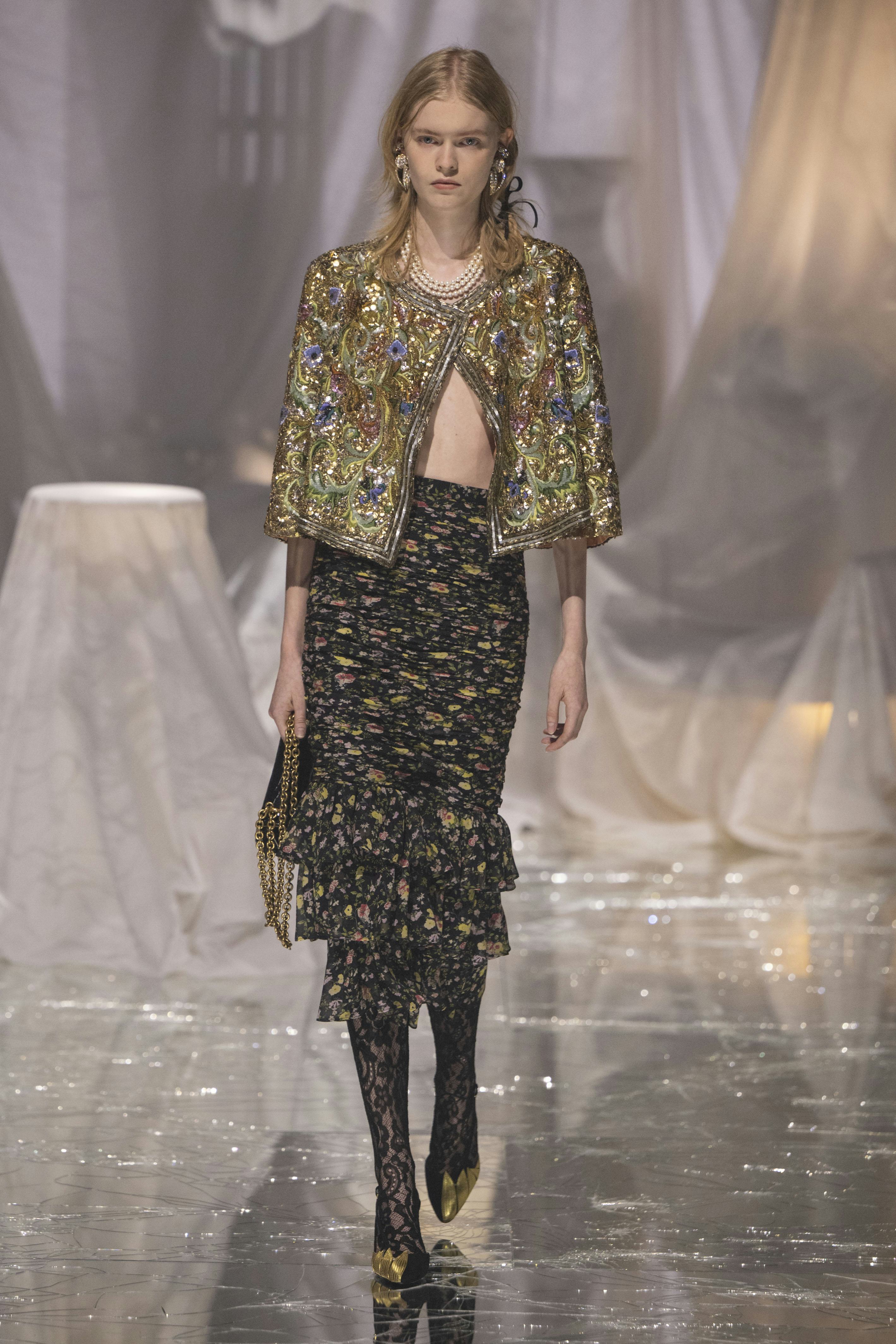 Valentino's Spring/Summer 2025 Show Was A Bold Start For Alessandro Michele