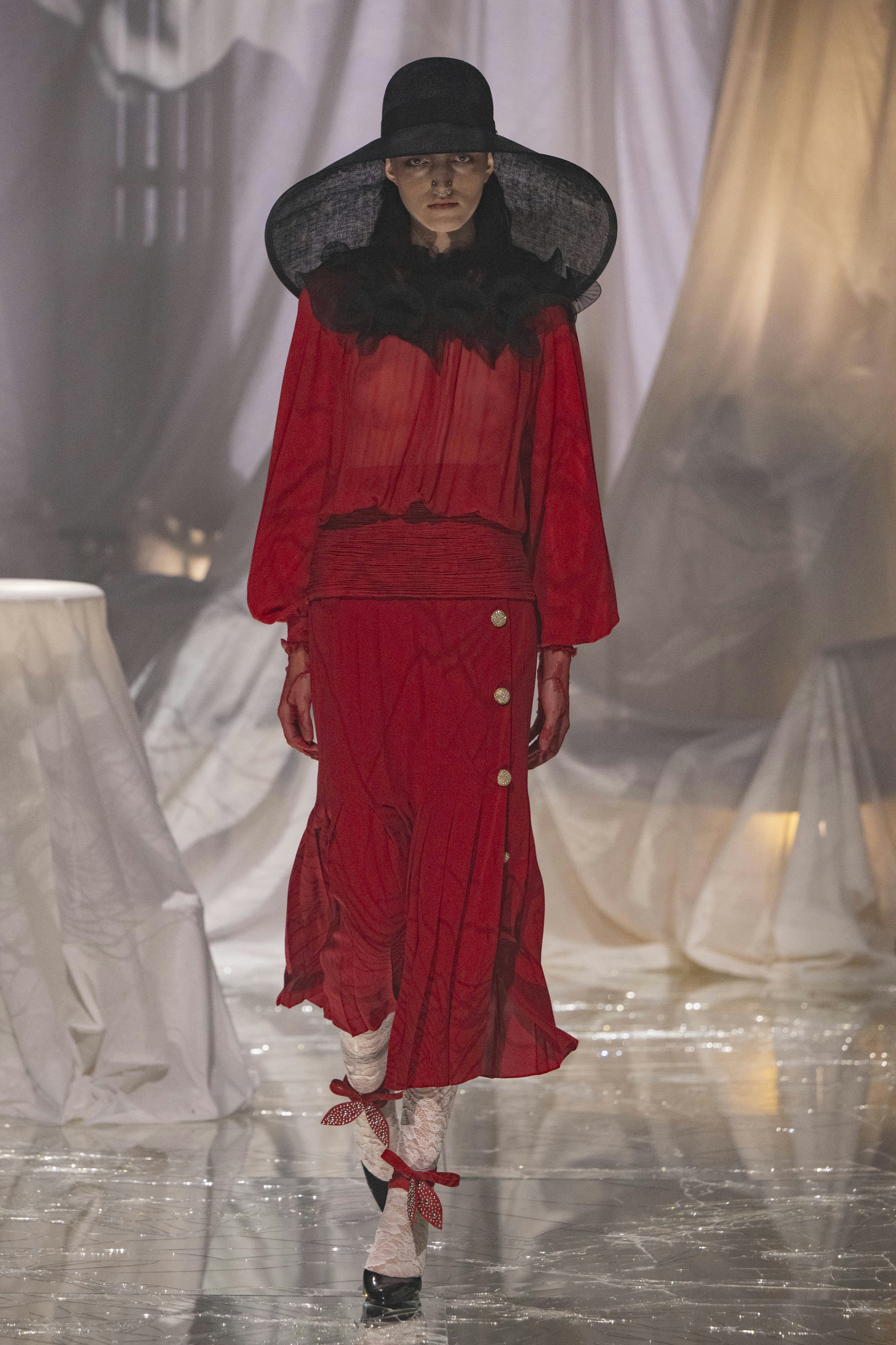 Valentino's Spring/Summer 2025 Show Was A Bold Start For Alessandro Michele