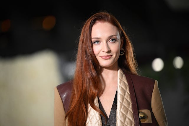 Sophie Turner arrives for the 2nd Annual Academy Museum Gala at the Academy Museum of Motion Picture...