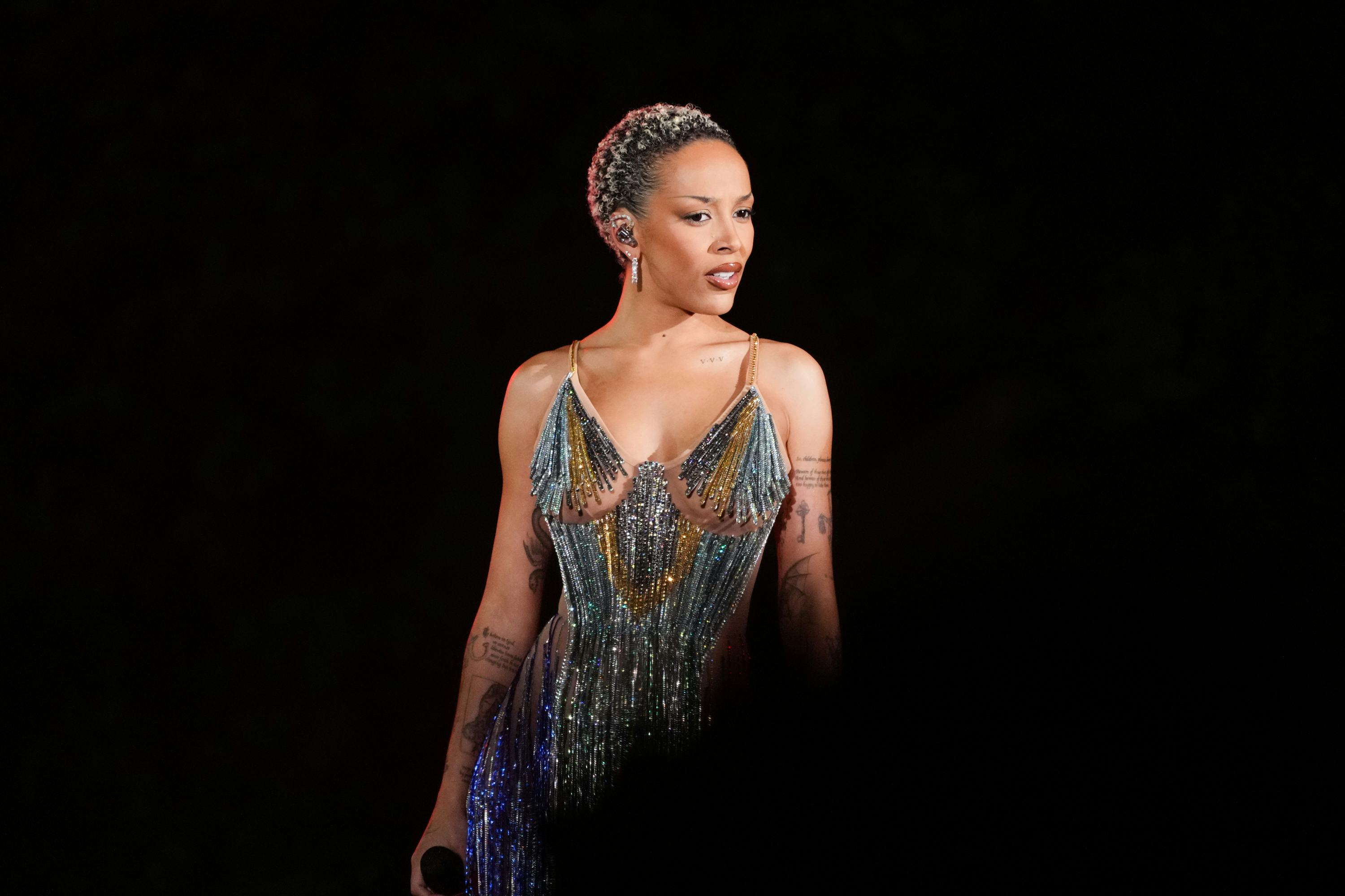 Doja Cat performs onstage at the 2024 Global Citizen Festival: New York held at Central Park on Sept&hellip;