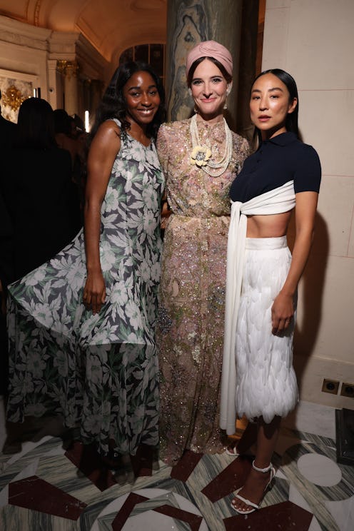celebrities at the 2024 BoF 500 Gala during Paris Fashion Week