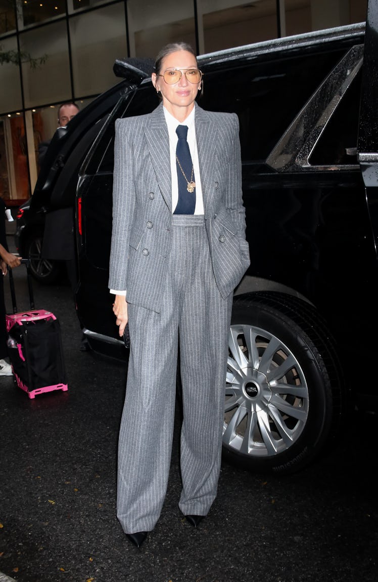 NEW YORK, NY - SEPTEMBER 26: Jenna Lyons is seen arriving at the 'Today' Show on September 26, 2024 ...