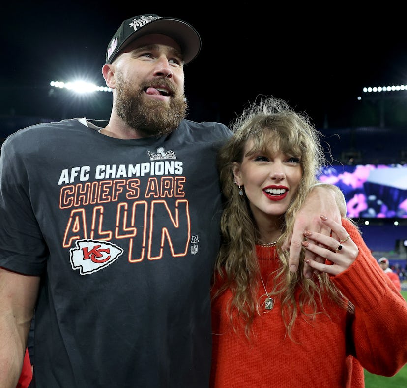 Taylor Swift and Travis Kelce