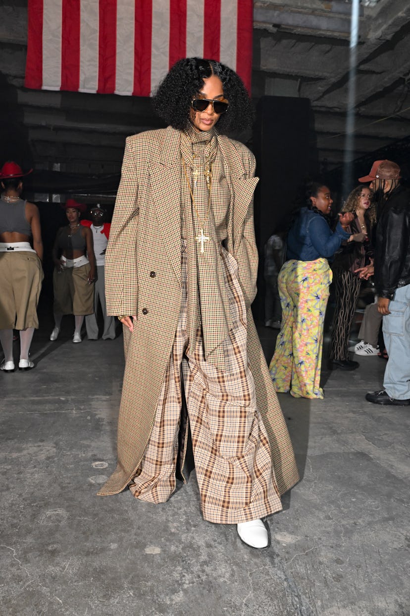 Ciara at Willy Chavarria RTW Spring 2025 as part of New York Ready to Wear Fashion Week on September...