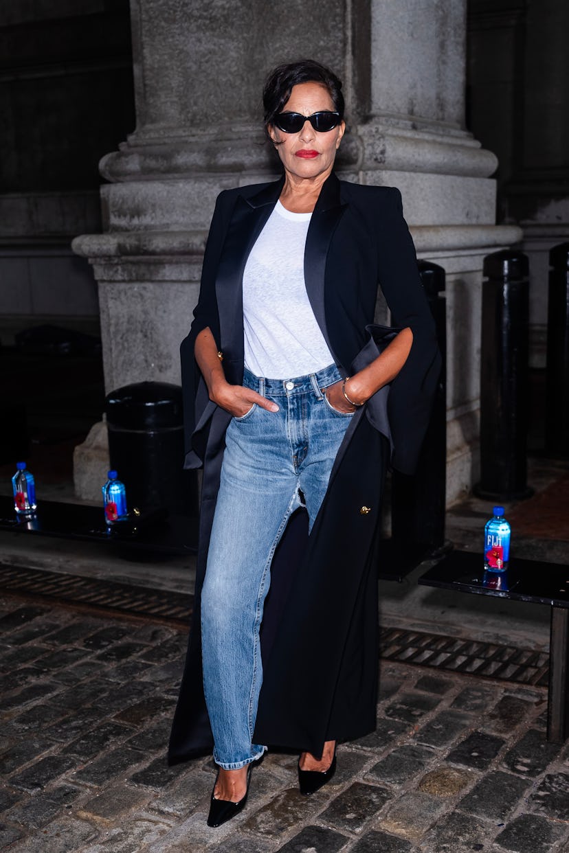 NEW YORK, NEW YORK - SEPTEMBER 07: Sarita Choudhury attends the Prabal Gurung Fashoin Show during Ne...