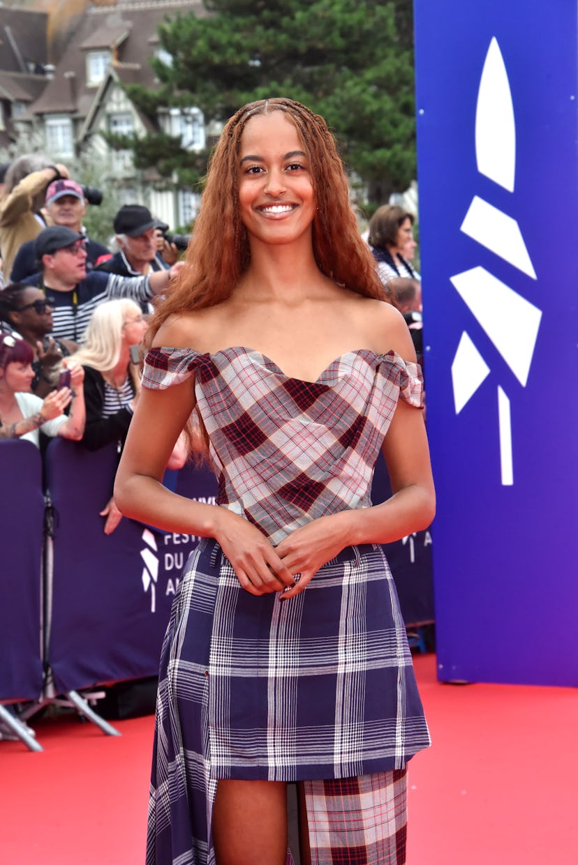 Malia Ann Obama attends the opening ceremony during the 50th Deauville American Film Festival on Se...