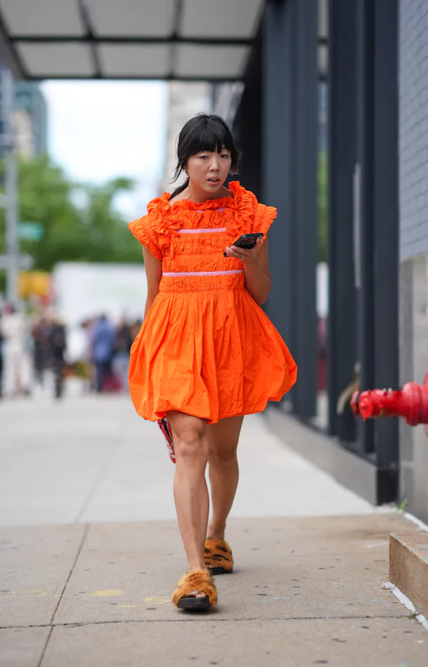 The Orange Color Trend At New York Fashion Week Spring/Summer 2025 Is So Bold The Orange Color Trend At New York Fashion Week Spring/Summer 2025 Is So Bold