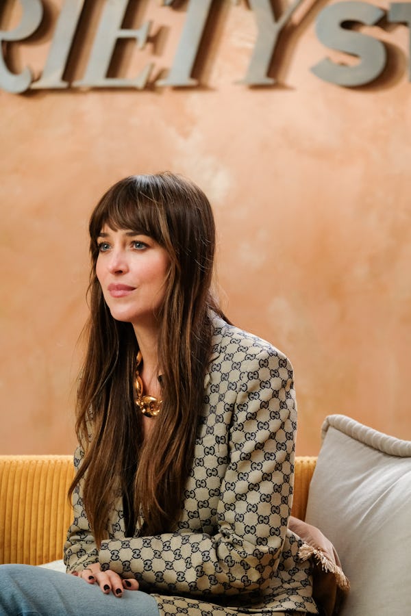 Dakota Johnson at the Variety TIFF Studio during the Toronto International Film Festival 2024 on Sep…