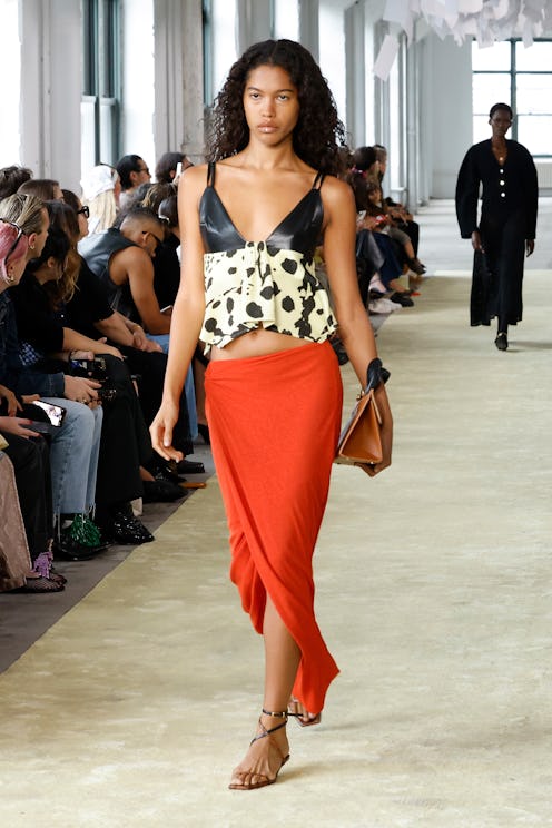 Orange color trend at NYFW