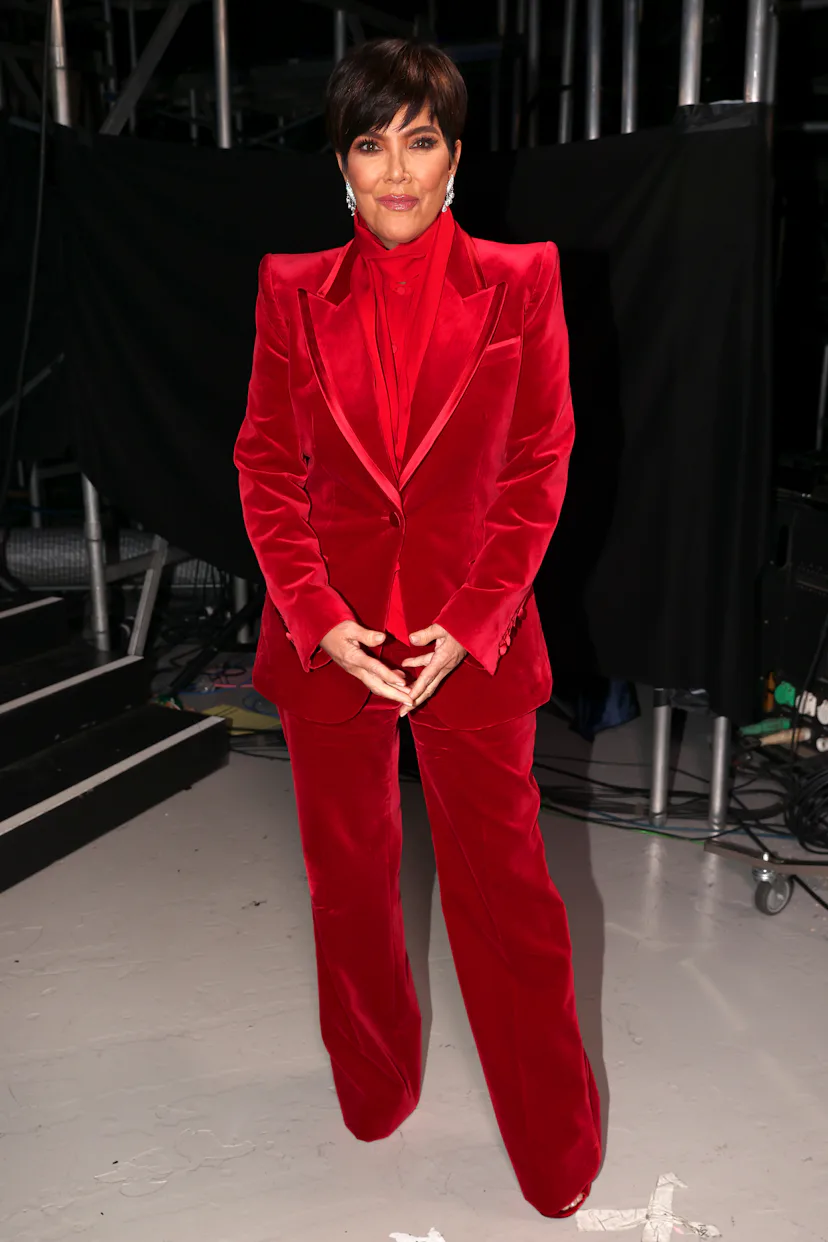 kris jenner red dress Inside Kris Jenner's 70th Birthday: See All the Celebrity Fashion