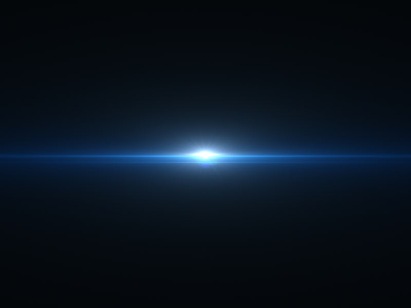 Blue Light in the Dark