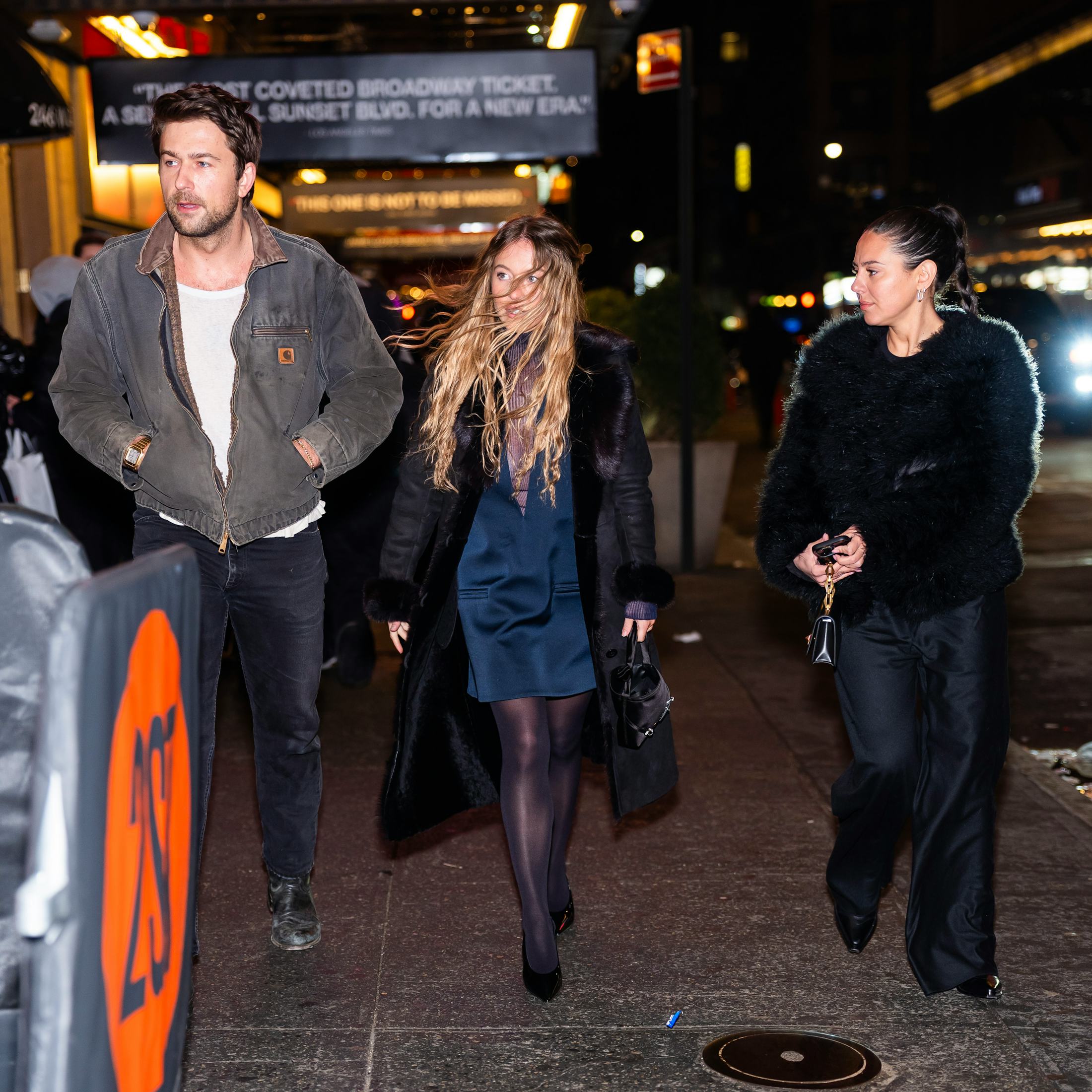 Sydney Sweeney Wore A Sheer Top In The Middle Of Winter