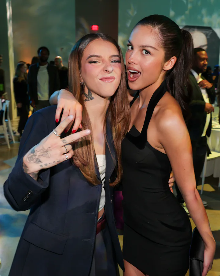 Young Miko, Olivia Rodrigo at the Variety Hitmakers Brunch at nya West on December 07, 2024 in Los A...