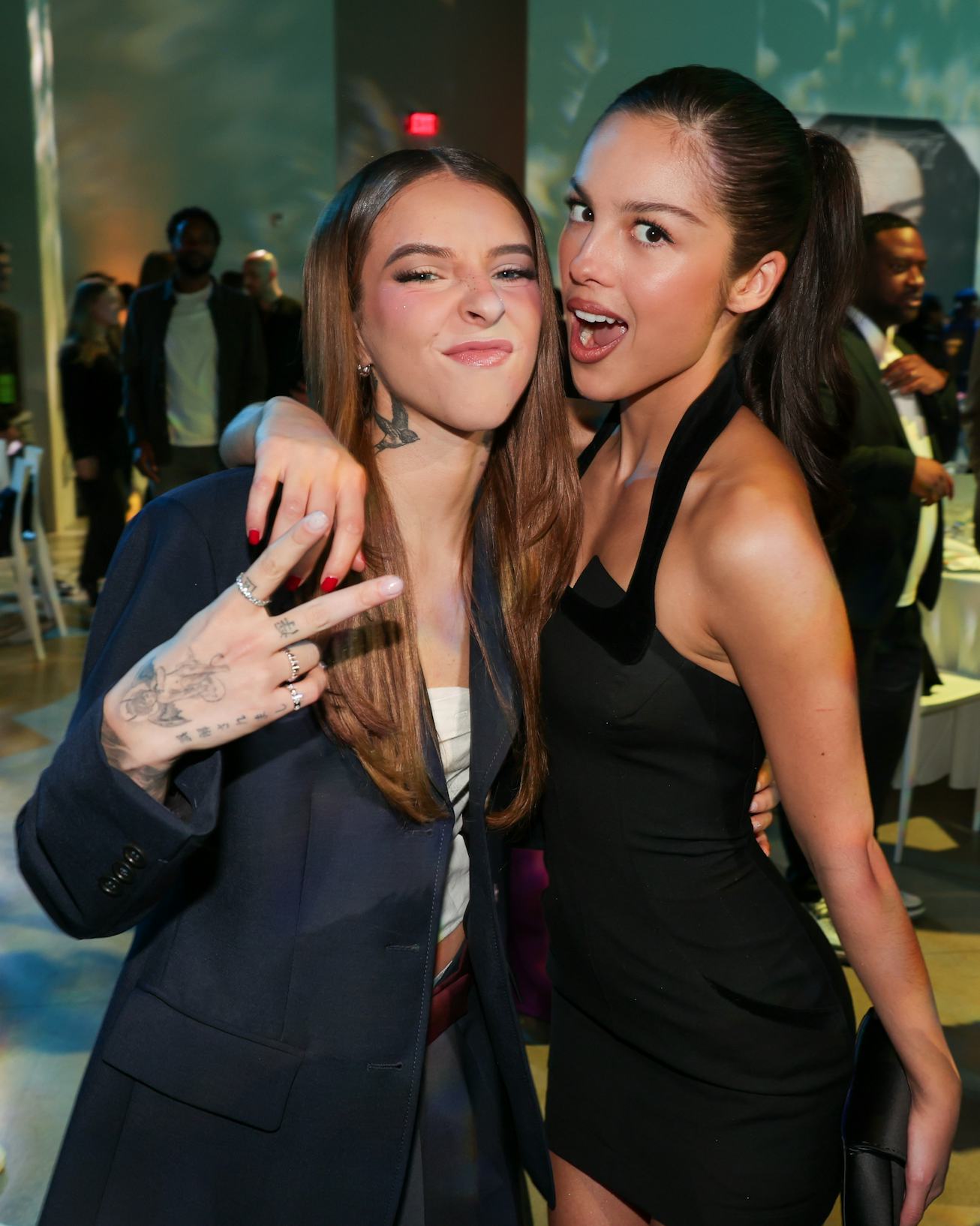 Young Miko, Olivia Rodrigo at the Variety Hitmakers Brunch at nya West on December 07, 2024 in Los A...