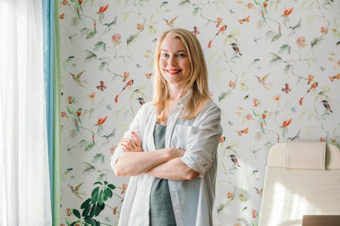 Inspiring Change, Female Empowerment through Entrepreneurship woman driving innovation and success.