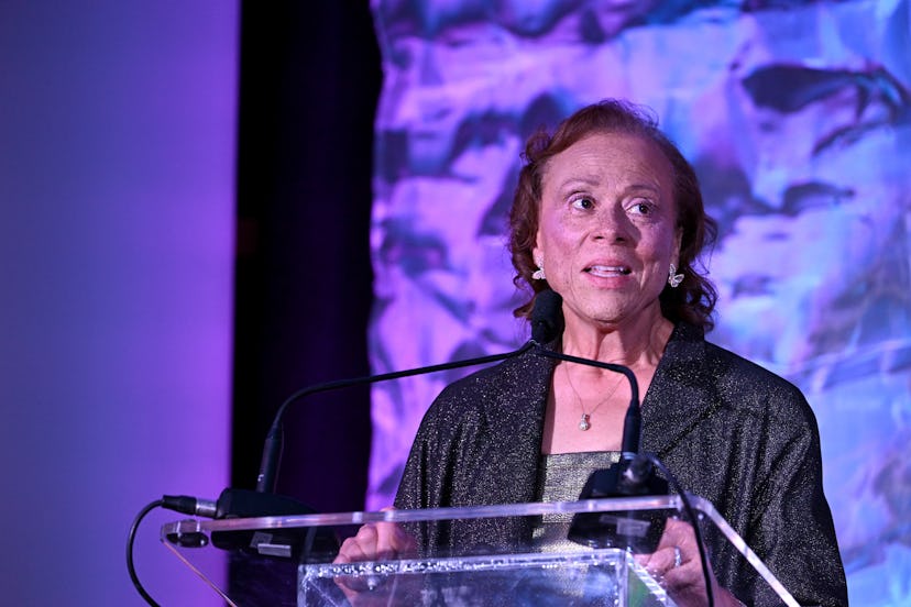 Lonnie Ali attends the 2022 Muhammad Ali Humanitarian Awards at Muhammad Ali Center in 2022.