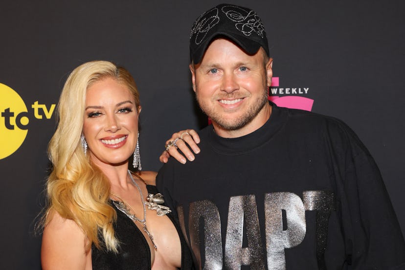 Heidi Montag and Spencer Pratt attend the 2024 Reality TV Stars Of The Year