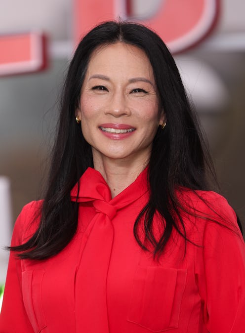 Lucy Liu long black hair