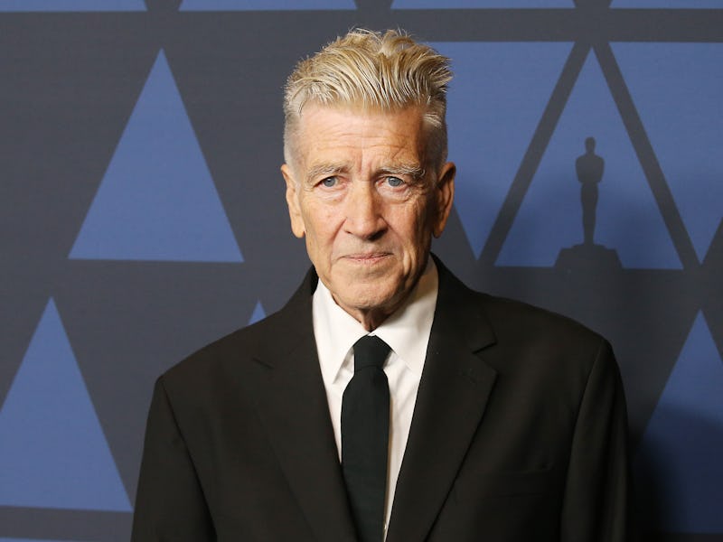 HOLLYWOOD, CALIFORNIA - OCTOBER 27: David Lynch arrives to the Academy of Motion Picture Arts and Sc...