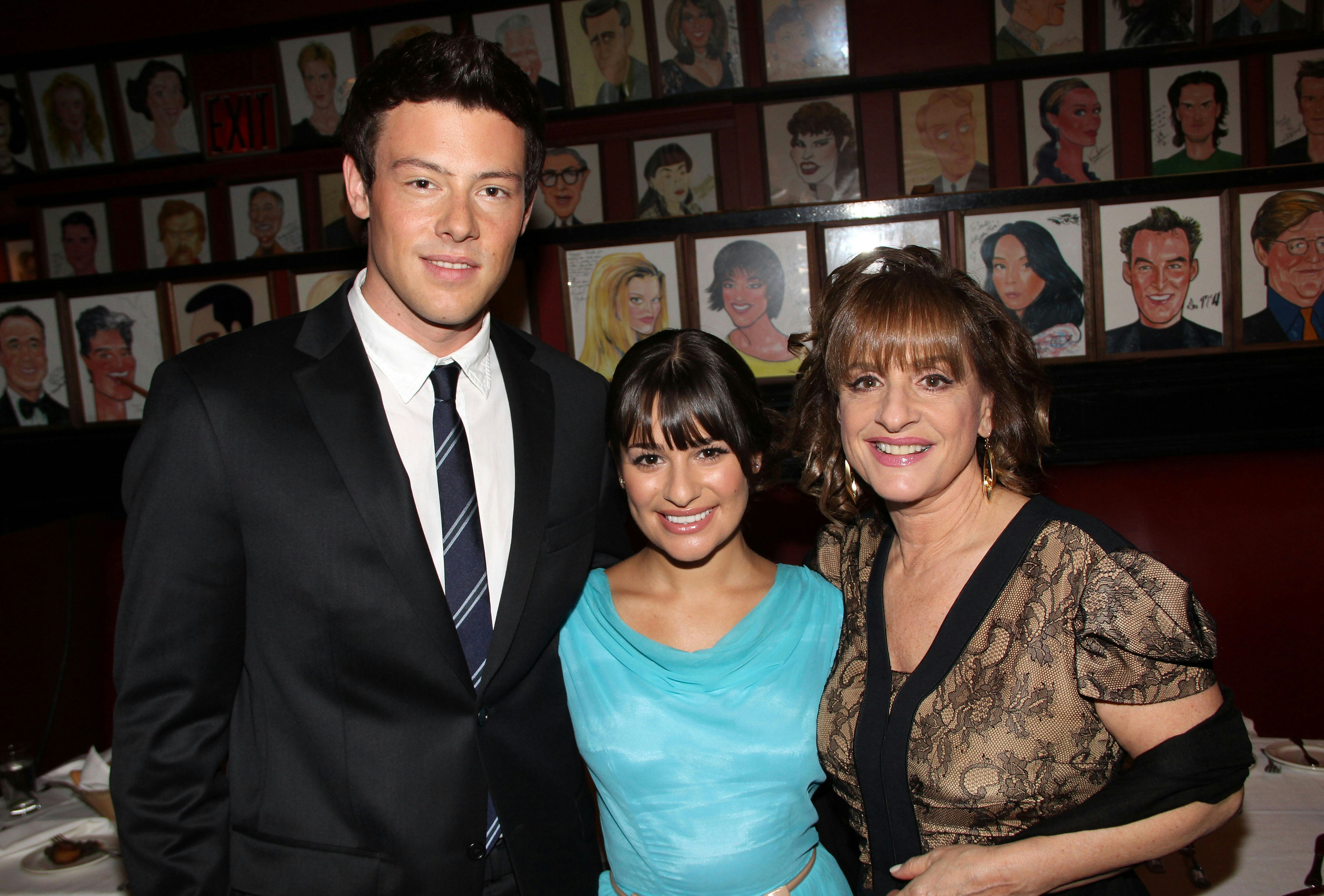 NEW YORK, NY - APRIL 28: (EXCLUSIVE COVERAGE) (EXCLUSIVE COVERAGE) (L-R) Cory Monteith, Lea Michele &hellip;